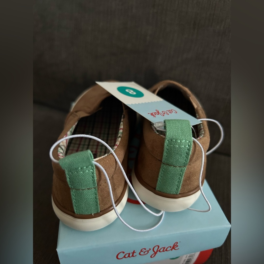 Cat & Jack Toddler Boy slip on sneaker shoes Keagan 8 NWT - Picture 5 of 8